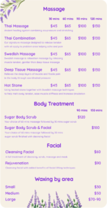 Lavish Thai Massage Spa Las Vegas
