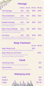 Lavish Thai Massage Spa Las Vegas