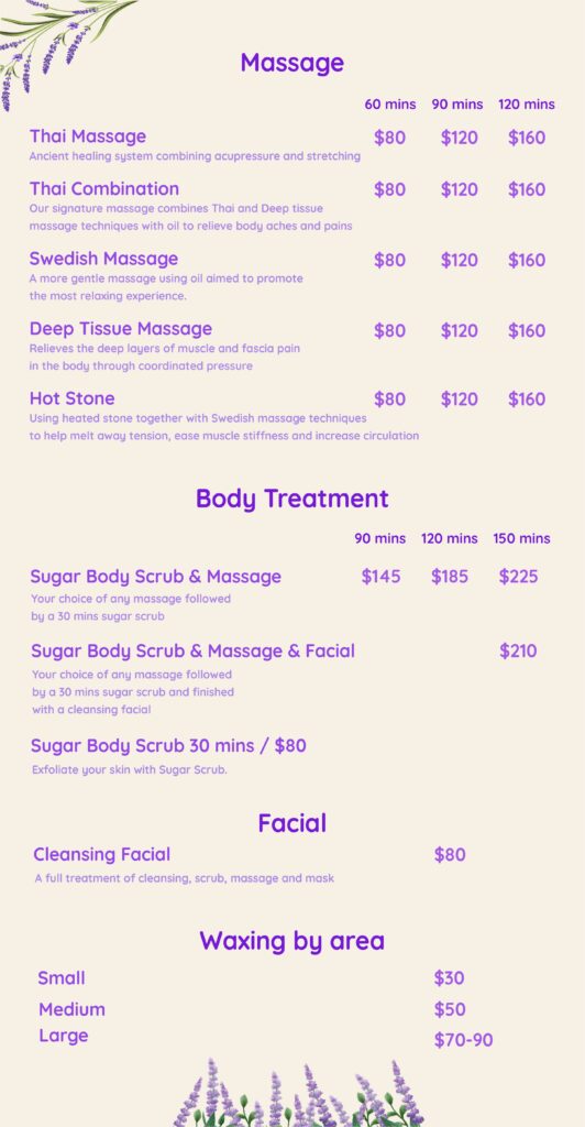 Lavish spa Thai Massage Spa Las vegas