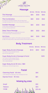 Lavish Thai Massage Spa Las Vegas